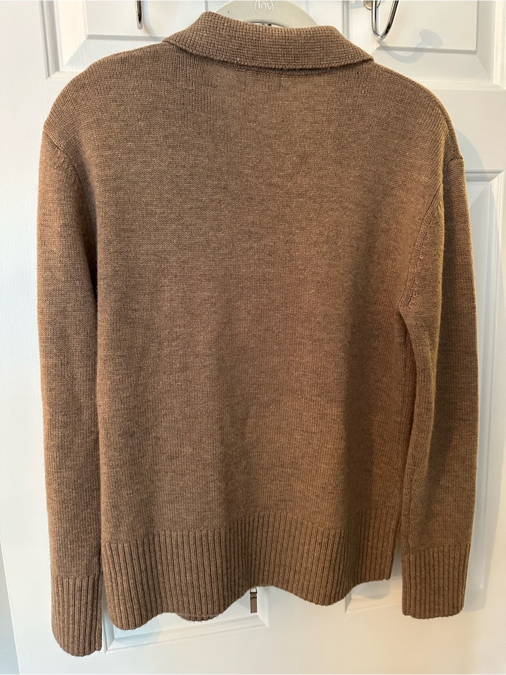 Spartina 449 Women’s Full-Zip Cardigan Sweater in Warm Brown - Picture 4 of 7